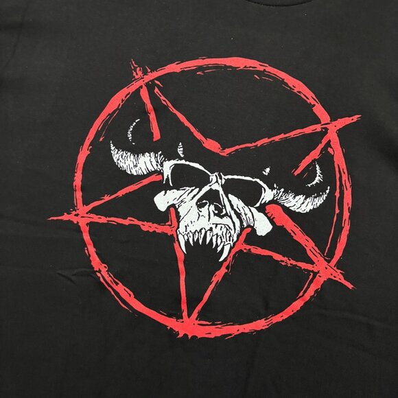 Danzig Self Titled Album Heavy Metal Band Graphic T-Shirt Size Extra Large - Picture 4 of 4
